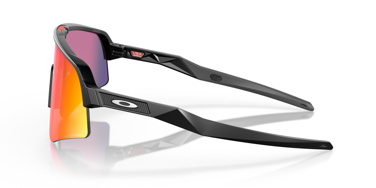 Oakley Sutro Lite Sweep Sunglasses, Matte Black Frame, Prizm Road Lenses