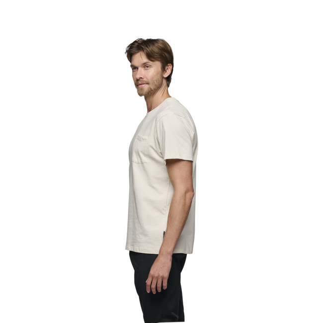 Black Diamond Project Men's T-Shirt, Off White