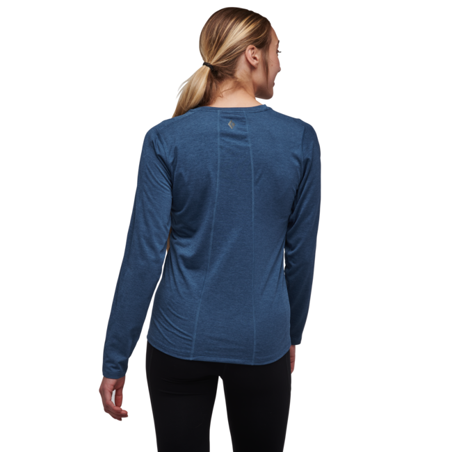 Black Diamond Lightwire Tech Men's Long Sleeve Shirt, Navy Blue