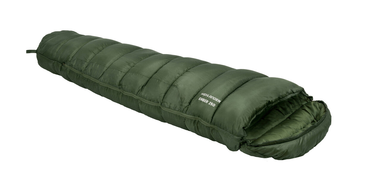 Highlander Ember 250 Sleeping Bag, Λαδί