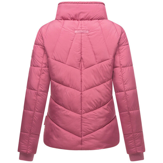 Navahoo Women's Winter Jacket Liebesfee, Berry Rouge