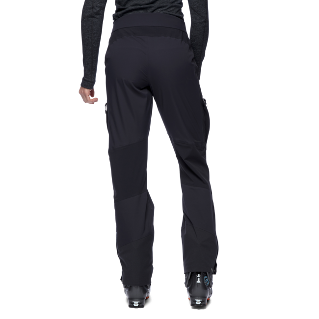 Black Diamond Women's Dawn Patrol Hybrid Pants, Black