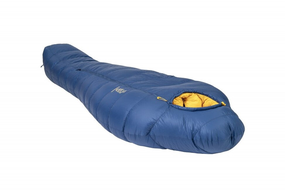 Patizon Winter Sleeping Bag G1100 M Left, Navy/Gold