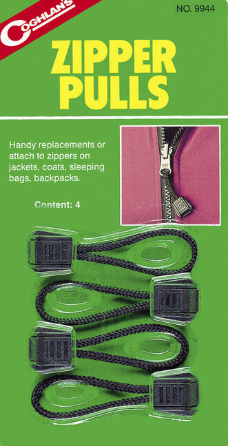 Coghlan's Zip Fasteners 4 Pack