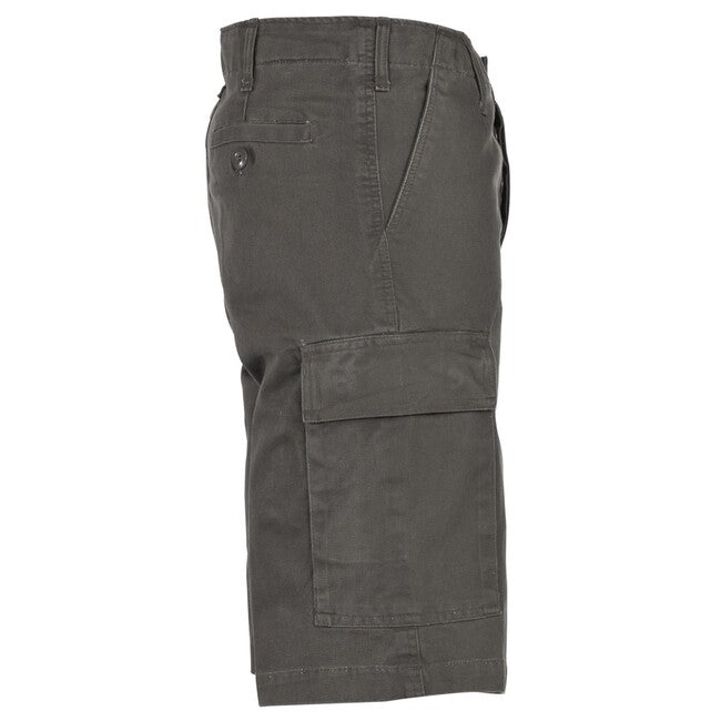 MFH BW Bermuda Shorts, OD Green-Stonewashed