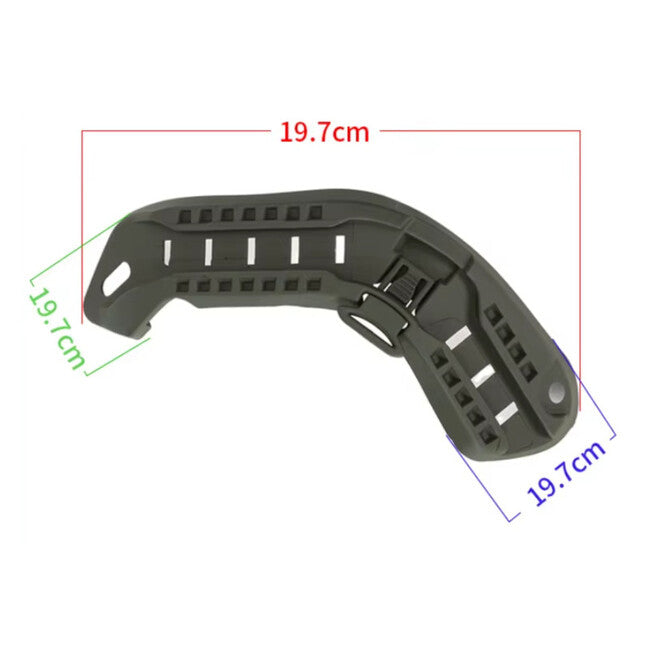 Leguon Ares Sentinel Helmet Side Rail Mount, Coyote