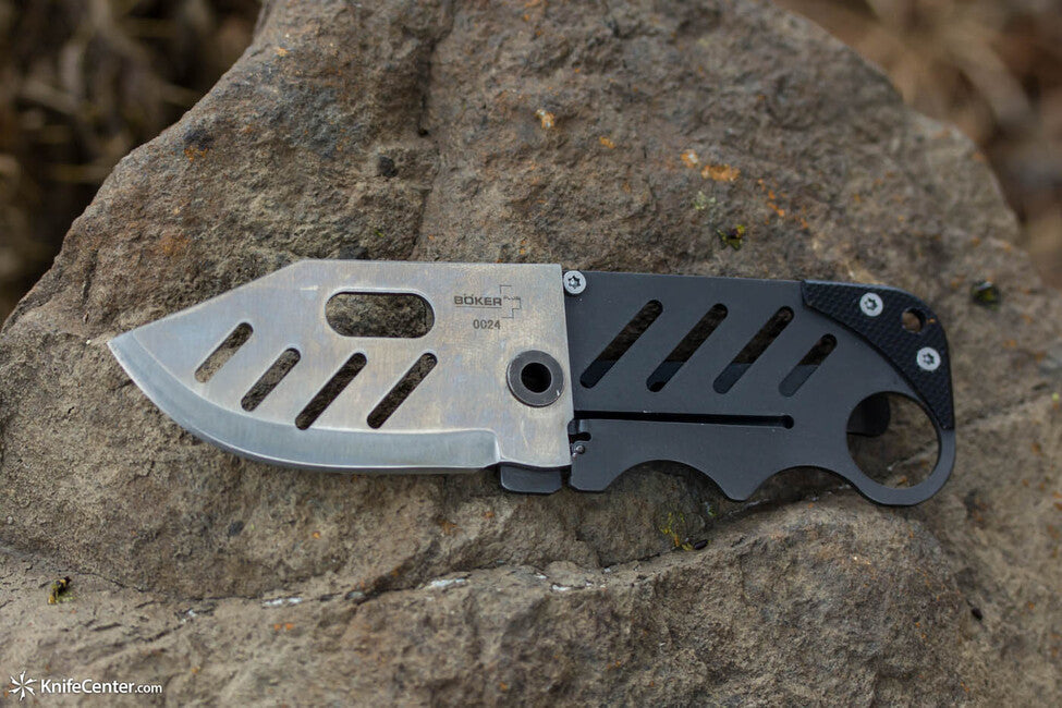 Böker Credit Card Knife 5.8 cm, G10, Titanium