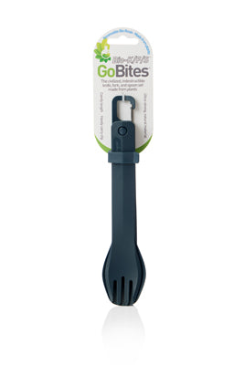 Humangear GoBites BIO Utensil Set, Grey