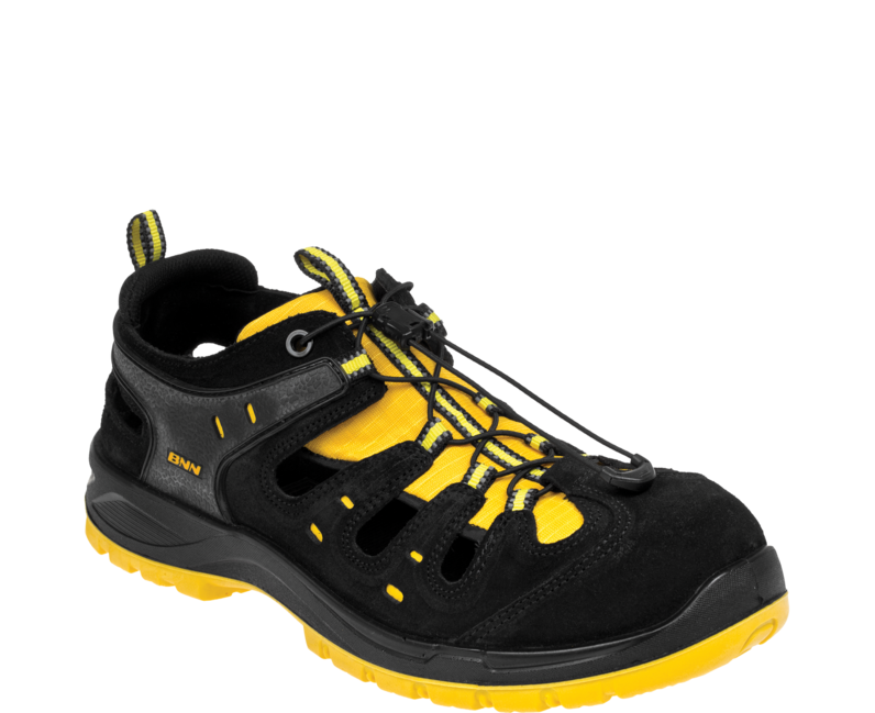 BENNON BOMBIS LITE S1 NM Work Sandals, Yellow