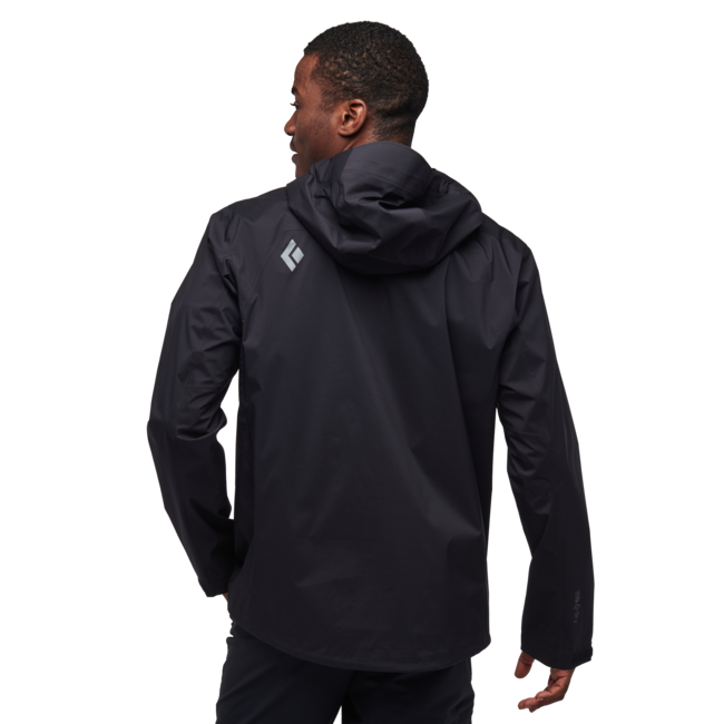 Black Men's Diamond Women's Stormline Stretch Anorak, Black