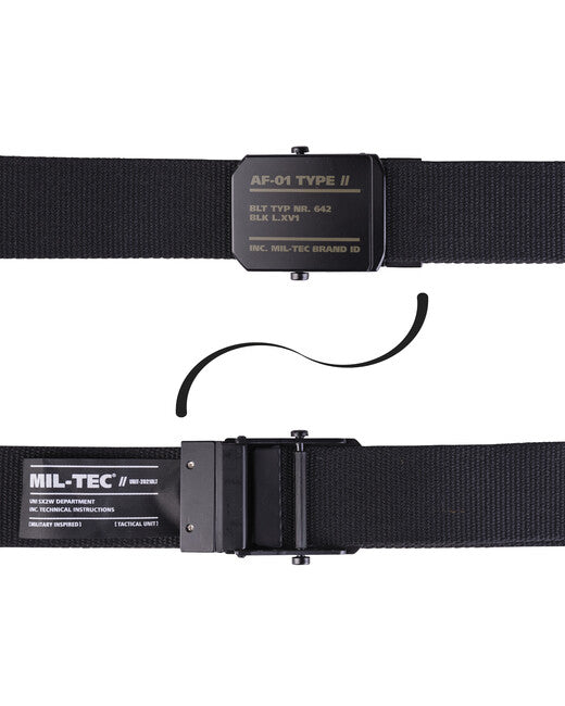 Mil-Tec AF-01 Belt 40mm, Black