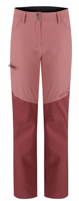 HUSKY Women's Softshell Pants Kavia, Burgundy