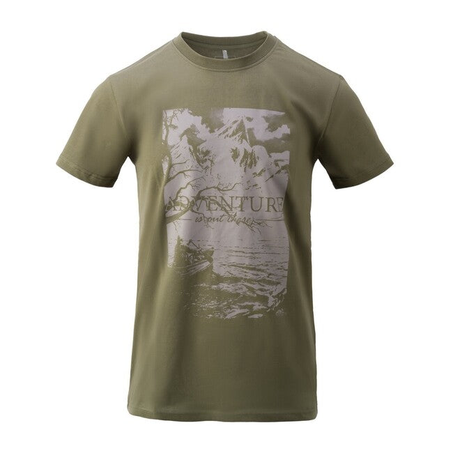 Helikon-Tex Adventure Is Out There T-Shirt, Olive Green