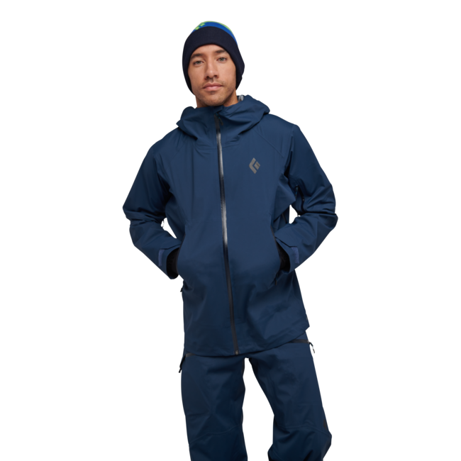 Black Diamond Women's Recon Lt Men's Stretch Shell Ski Jacket, Indigo