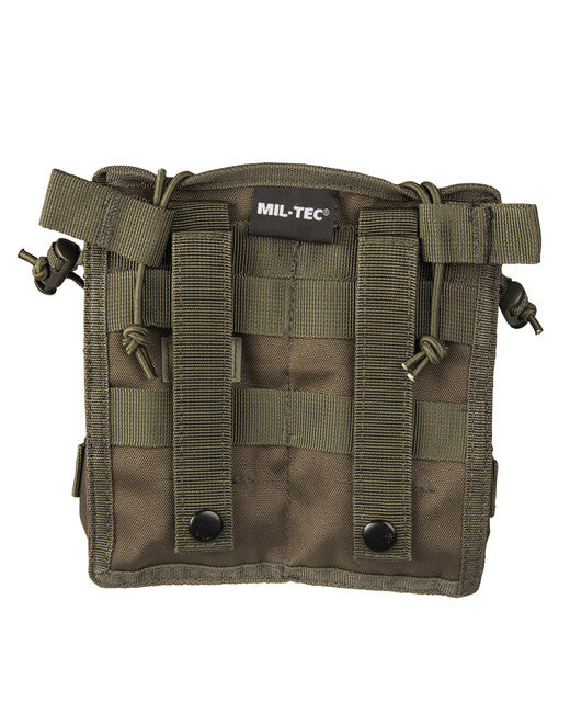 Mil-Tec M4/M16 Double Magazine Pouch, Olive