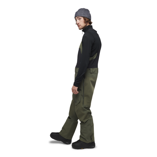 Black Diamond Recon Stretch Pro Bibs Bib Men's Pants, Tundra