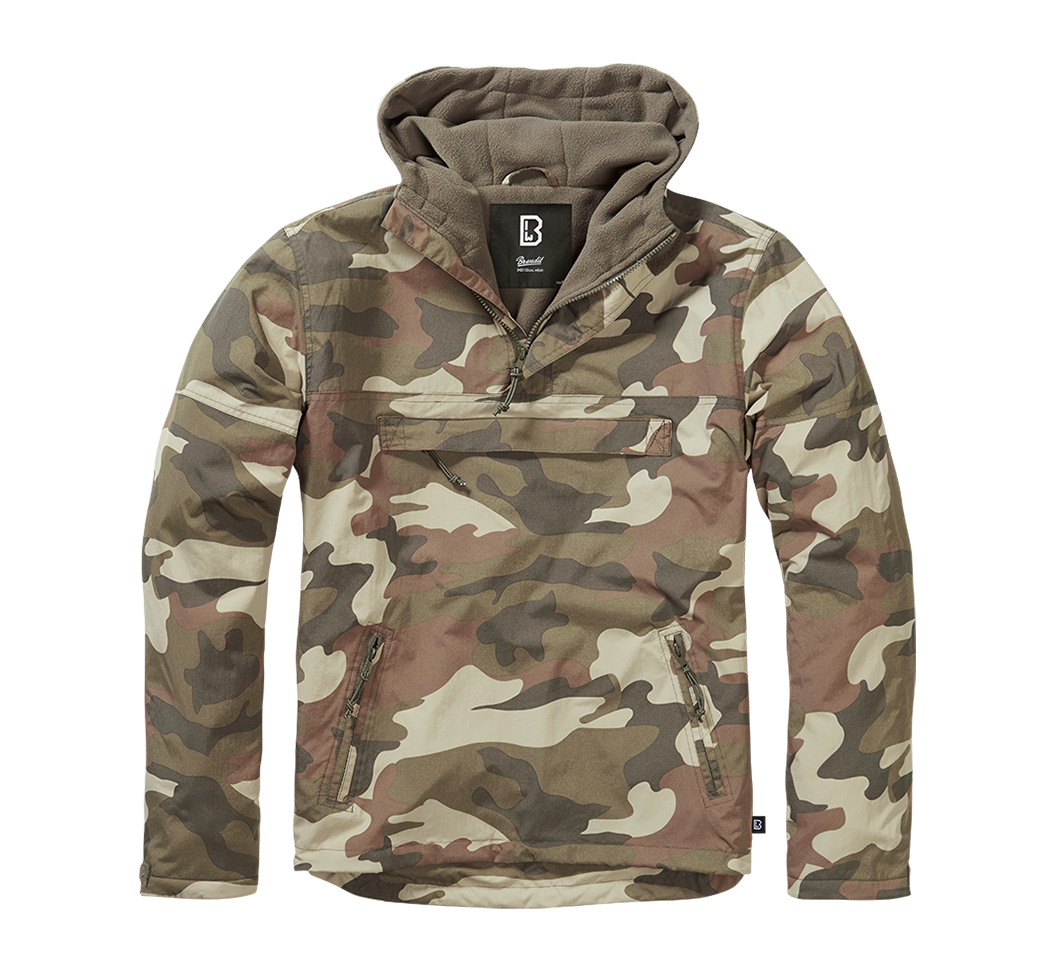 Brandit Windbreaker bunda, light woodland