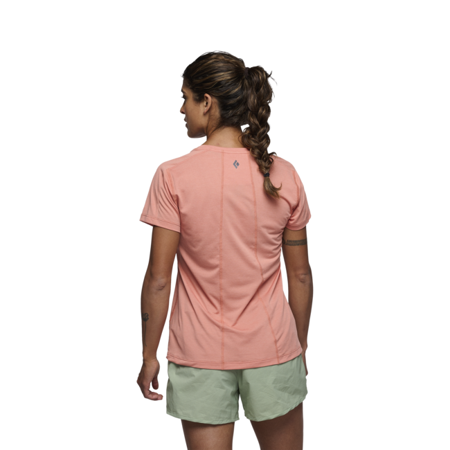 Black Diamond Women's Lightwire Tech T-Shirt, Himalayan Salt