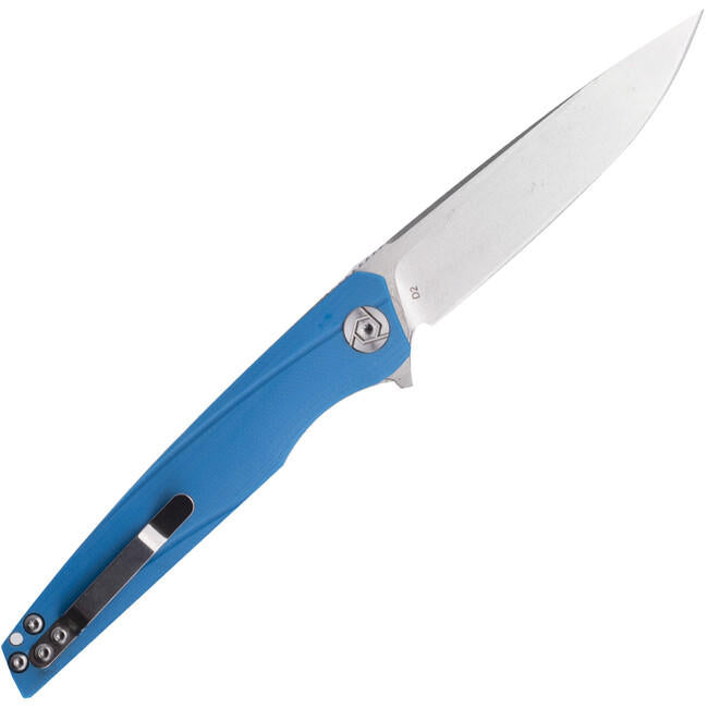 CH Knives Ch3007 G10 Folding Knife, Blue