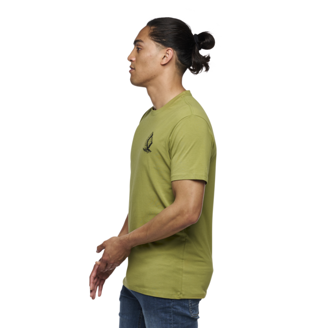 Black Diamond Boulder T-Shirt Men's, Camp Green