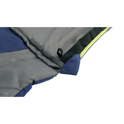 Outwell Contour Lux Double Sleeping Bag, Left Zip