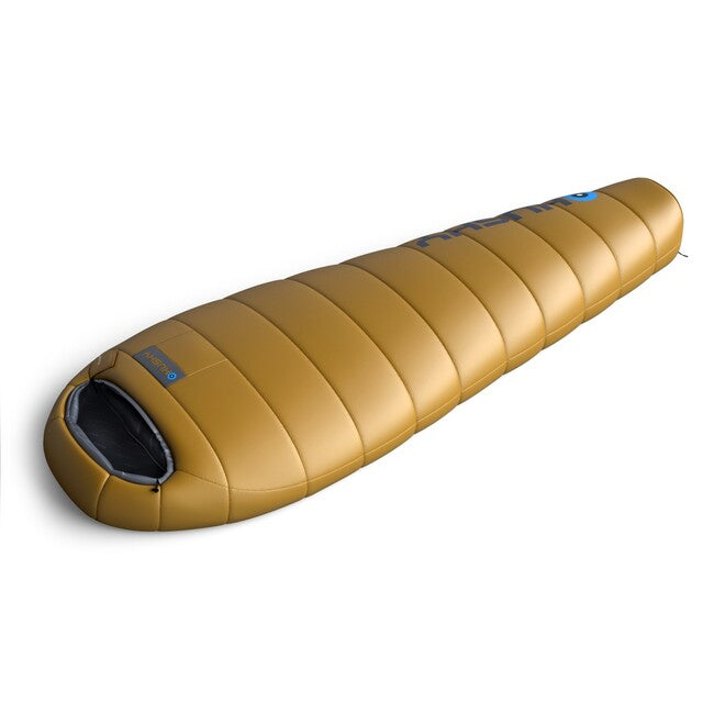 HUSKY Plus Synthetic Three-Season Extended Sleeping Bag -10°C, Mustard