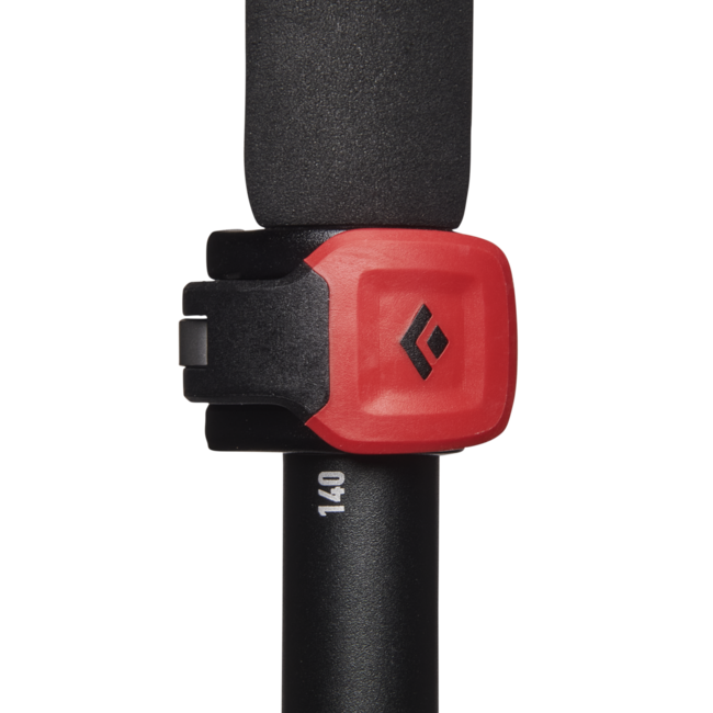 Black Diamond Pursuit Flz Trekking Poles, Black-Octane