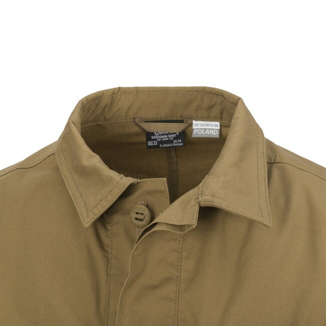 Helikon-Tex Woodsman Shirt, Taiga Green/Black