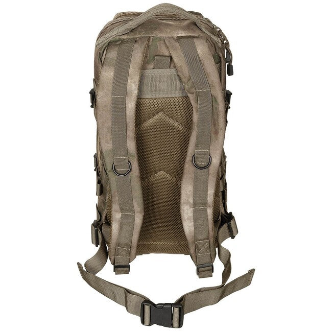 MFH US Assault Backpack, HDT-camo FG, 30L