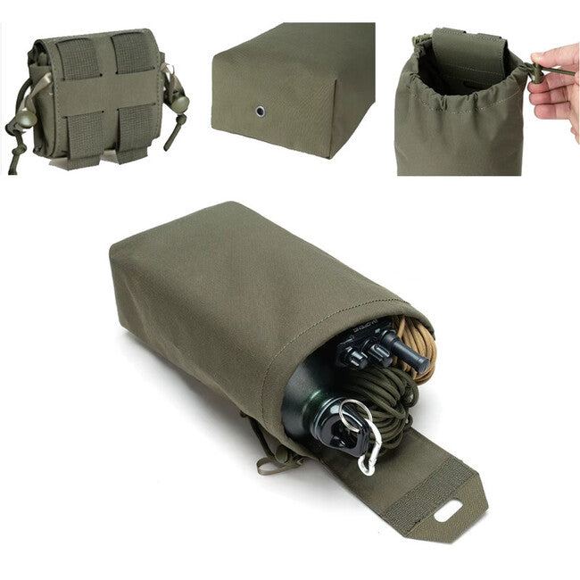 Leguon FoldCore Foldable Dump Pouch, Olive