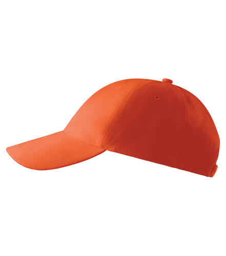 Malfini 6 Panel Cap Kids 380 g/m², Orange