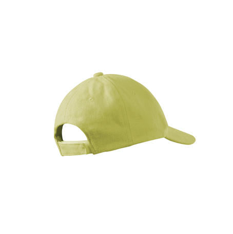 Malfini 6P kids' cap 380g/m2, light green