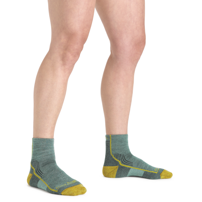 Darn Tough Hiker 1/4 Lightweight Cushioned Socks, Sage