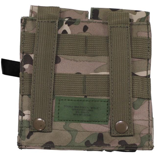 MFH Double tok za nabojnik torba, operation camo