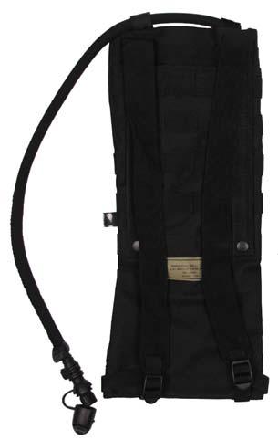 MFH Molle Water Pouch, Black 2.5L