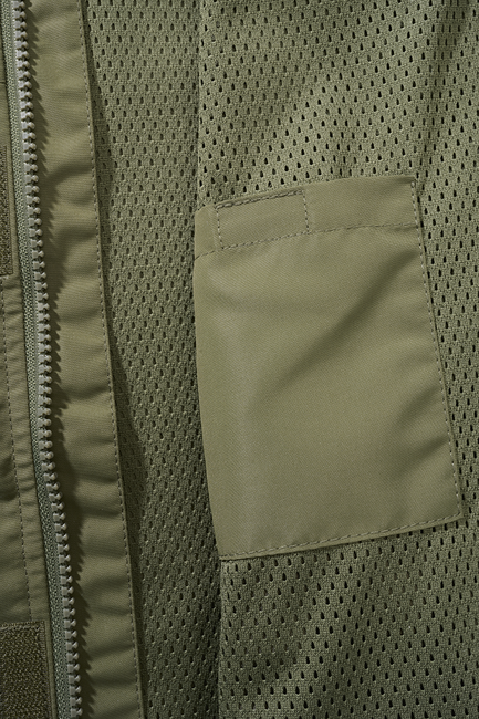 Brandit Summer Frontzip Windbreaker Jacket, Olive