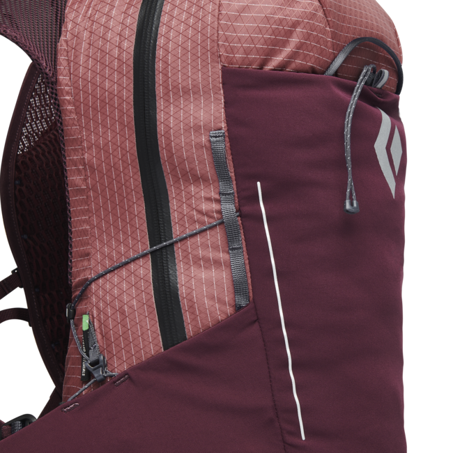 Black Diamond Women's Pursuit 15 Hiking Backpack, Cherrywood-Ink Blue