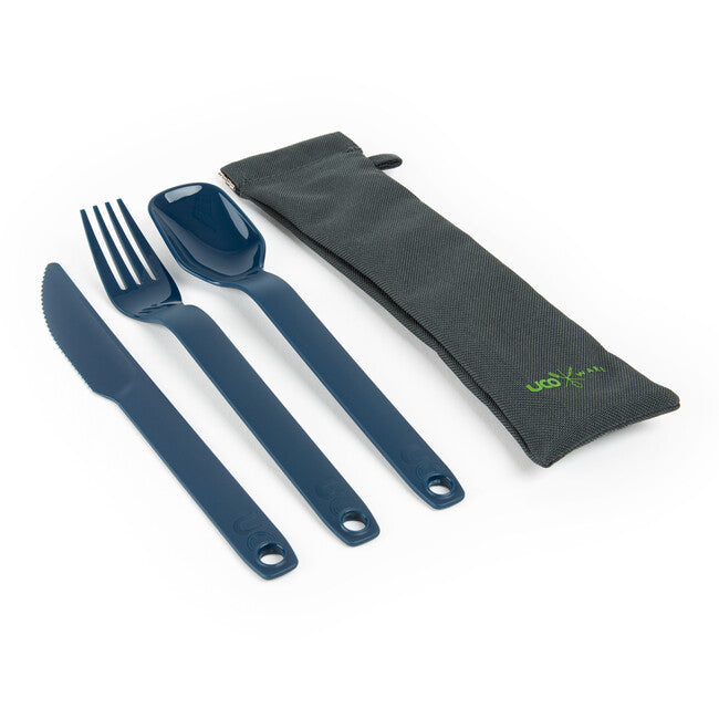 UCO Switch Utensil Set Spork Blue 3 Pieces