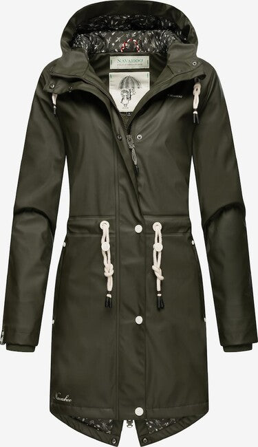 Navahoo Women's Waterproof Jacket Flower Of Ocean
