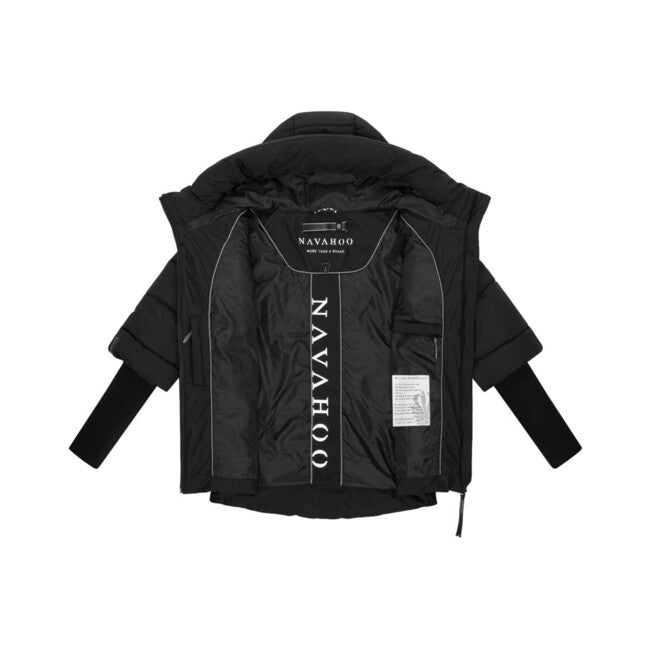 Navahoo Women's Winter Jacket LOTUSHERZ XIV, Black