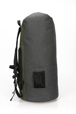 BasicNature Waterproof Bag 35L, Grey-Green