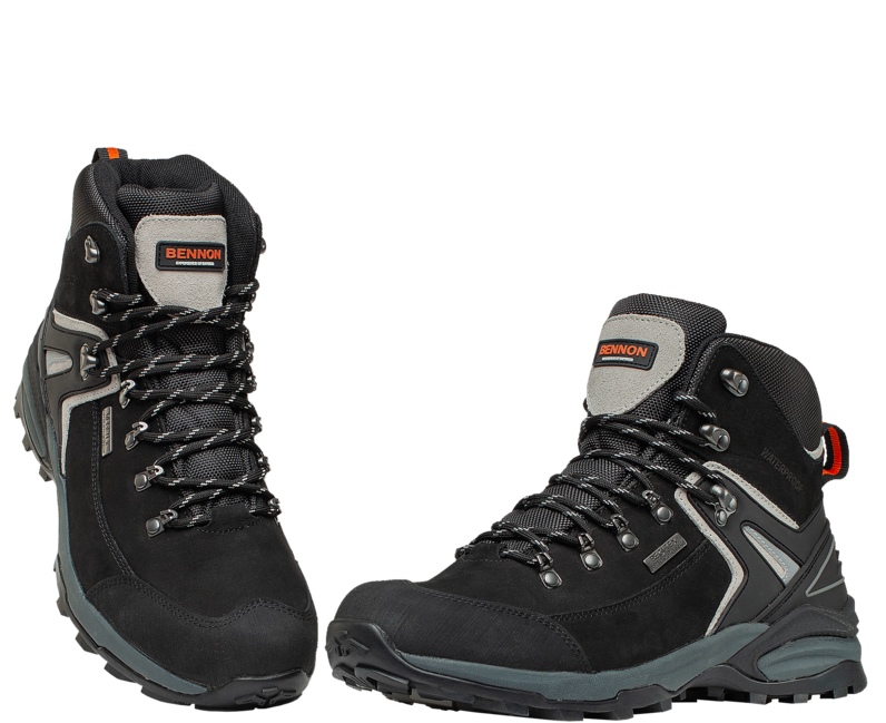 BENNON Salvador O2 High Outdoor Boots, Black