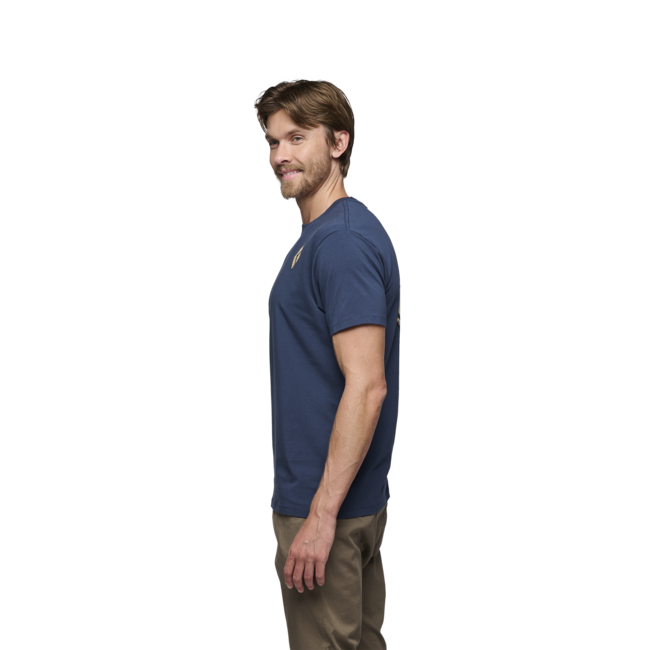 Black Diamond Men's Mono Pocket T-Shirt, Indigo
