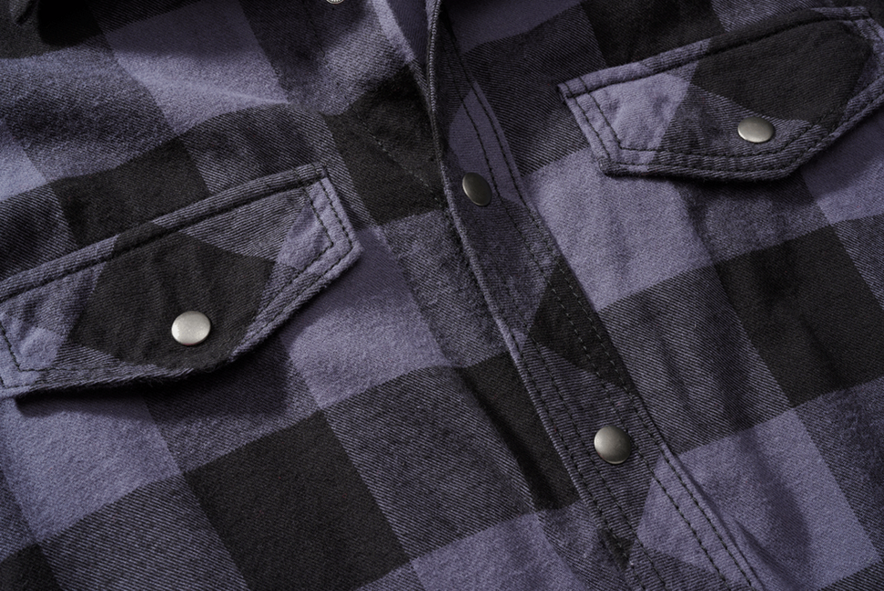 Brandit Check Sleeveless Shirt, Black Grey