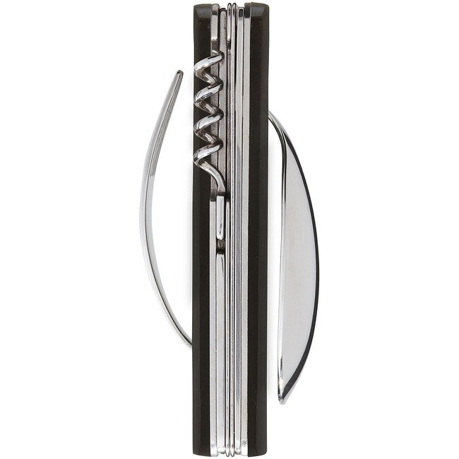 Akinod A02M00004 Multifunctional Utensil 13h25, Ebony Wood, Mirror Gloss