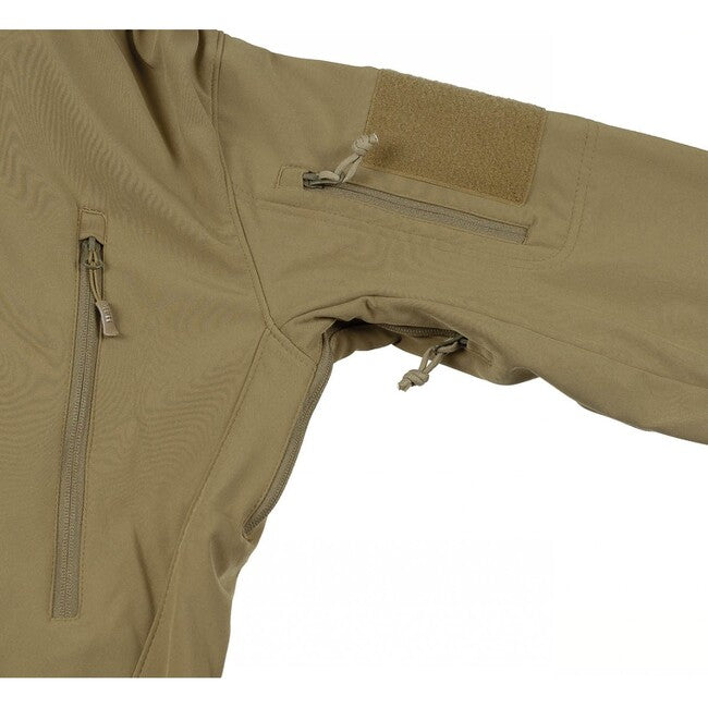 MFH Professional Softshell Jacket Scorpion, Coyote Tan