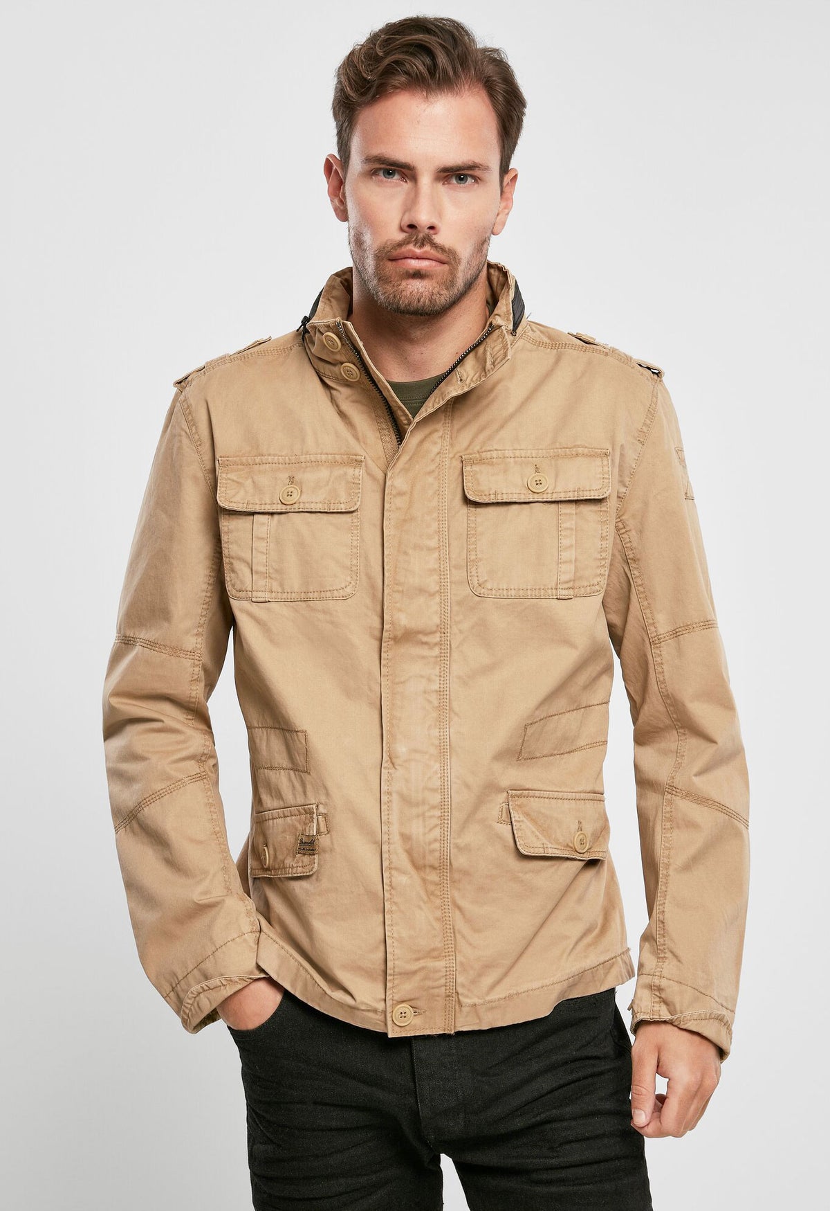 Brandit Britannia prechodná bunda, khaki