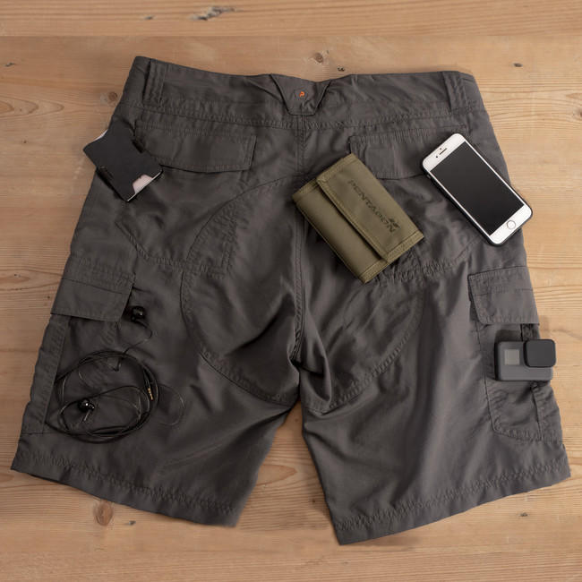 Pentagon Gomati Shorts, Black
