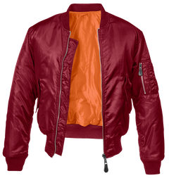 Brandit MA1 pilot bomber jakna, bordo