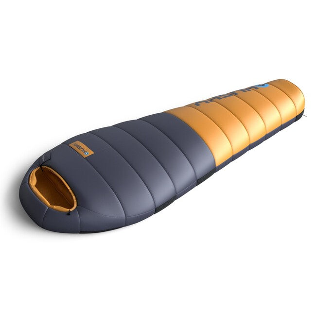 HUSKY Dexter Short Winter Sleeping Bag -15°C, Navy Blue/Orange